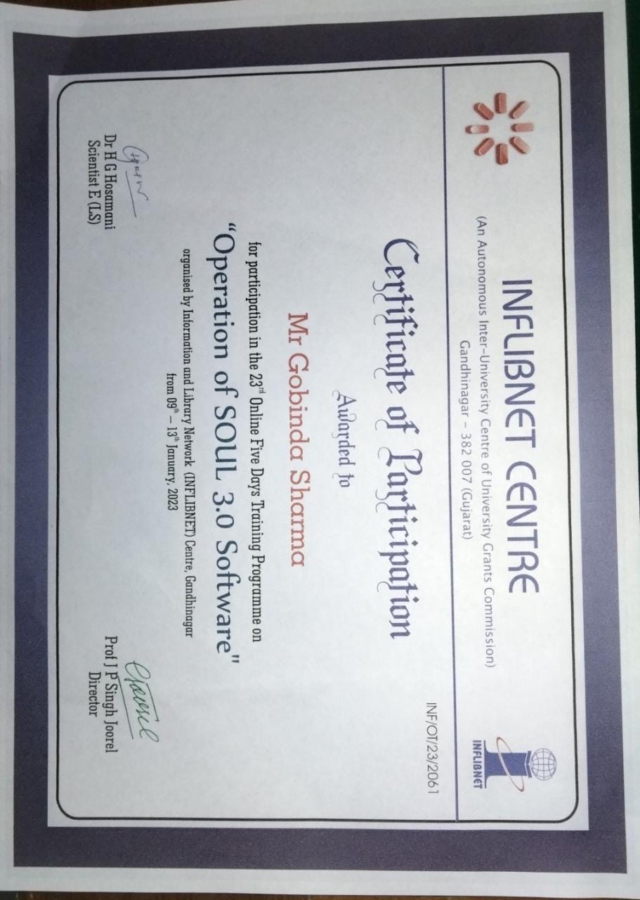 Achievements